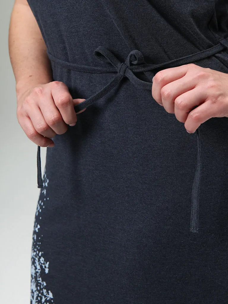 Vestido mujer loap aurora dblu azul xl