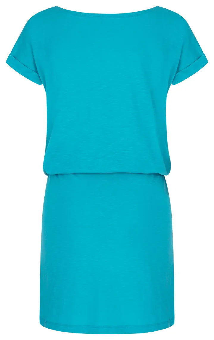Damenkleid Loap Bladana Blau