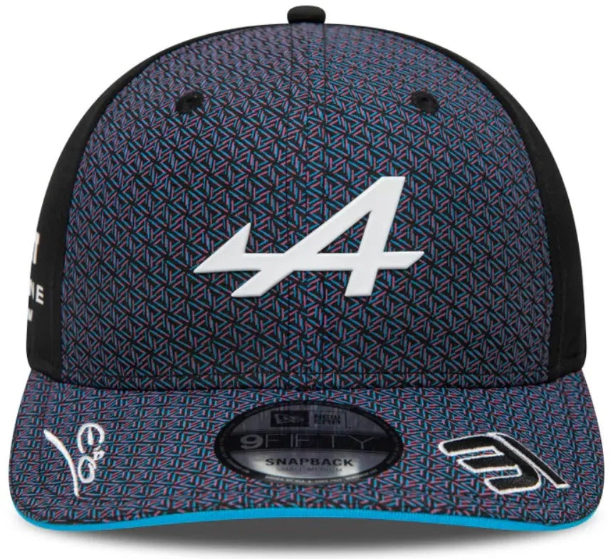F1 new era men driver eo 9fifth pc renault boné preto-azul marinho