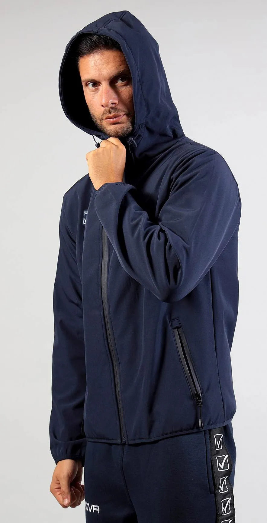 Uniszex softshell kabát givova kabát kék kék 3xl