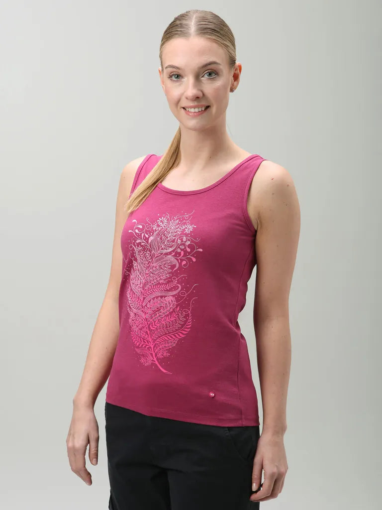 Camiseta de Tirantes Mujer Loap Auli Rosa Rosa