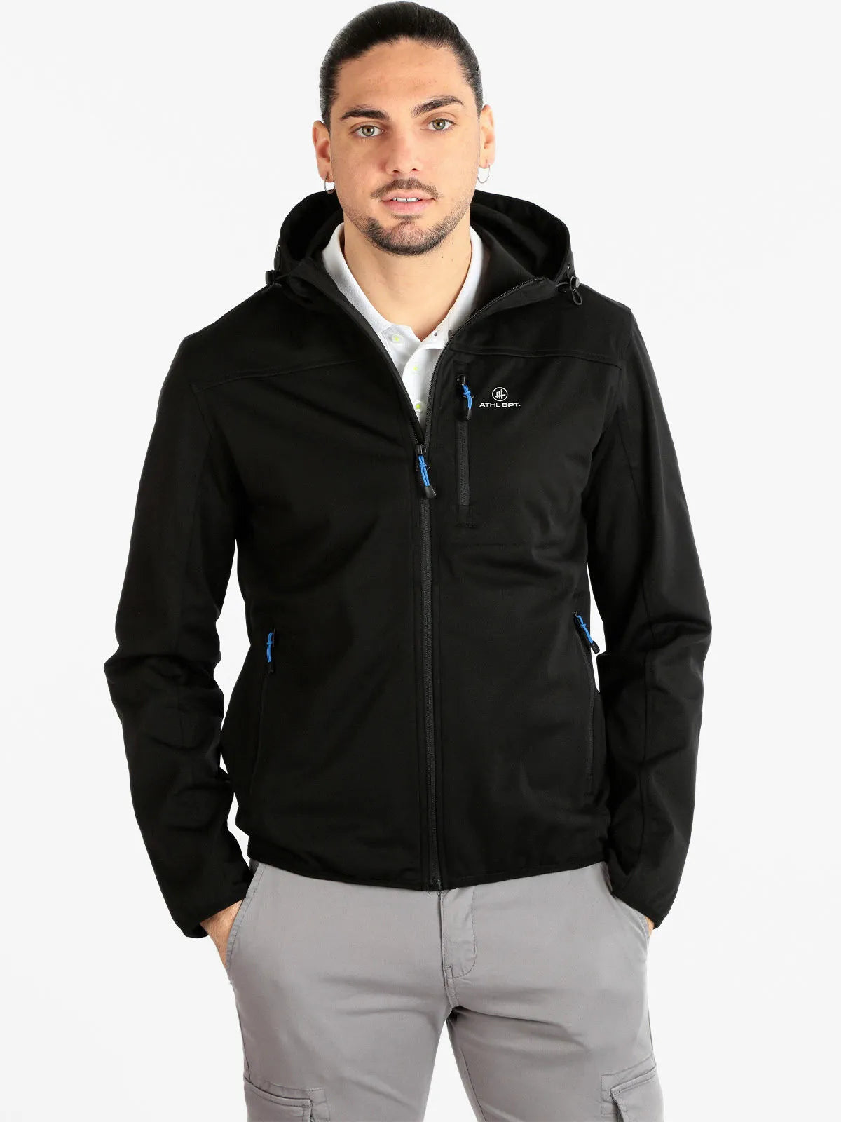 Herren Softshelljacke Athl. Dpt-Agar Schwarz