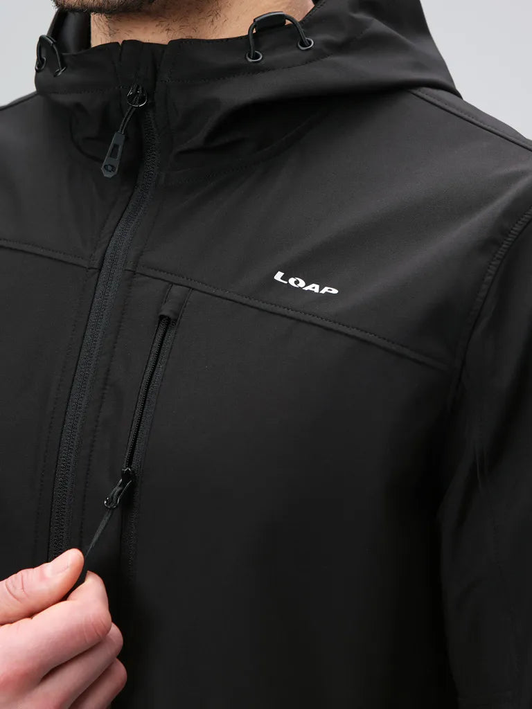 Férfi Softshell kabát Loap Ladan Blk fekete