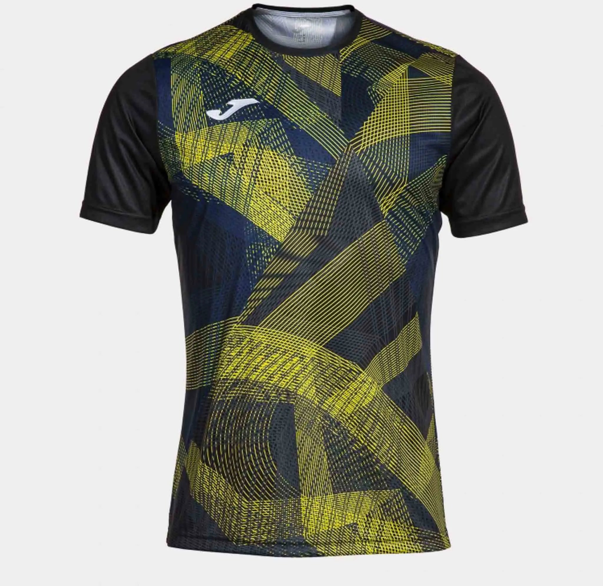 Joma team ujjú póló fekete-sárga m