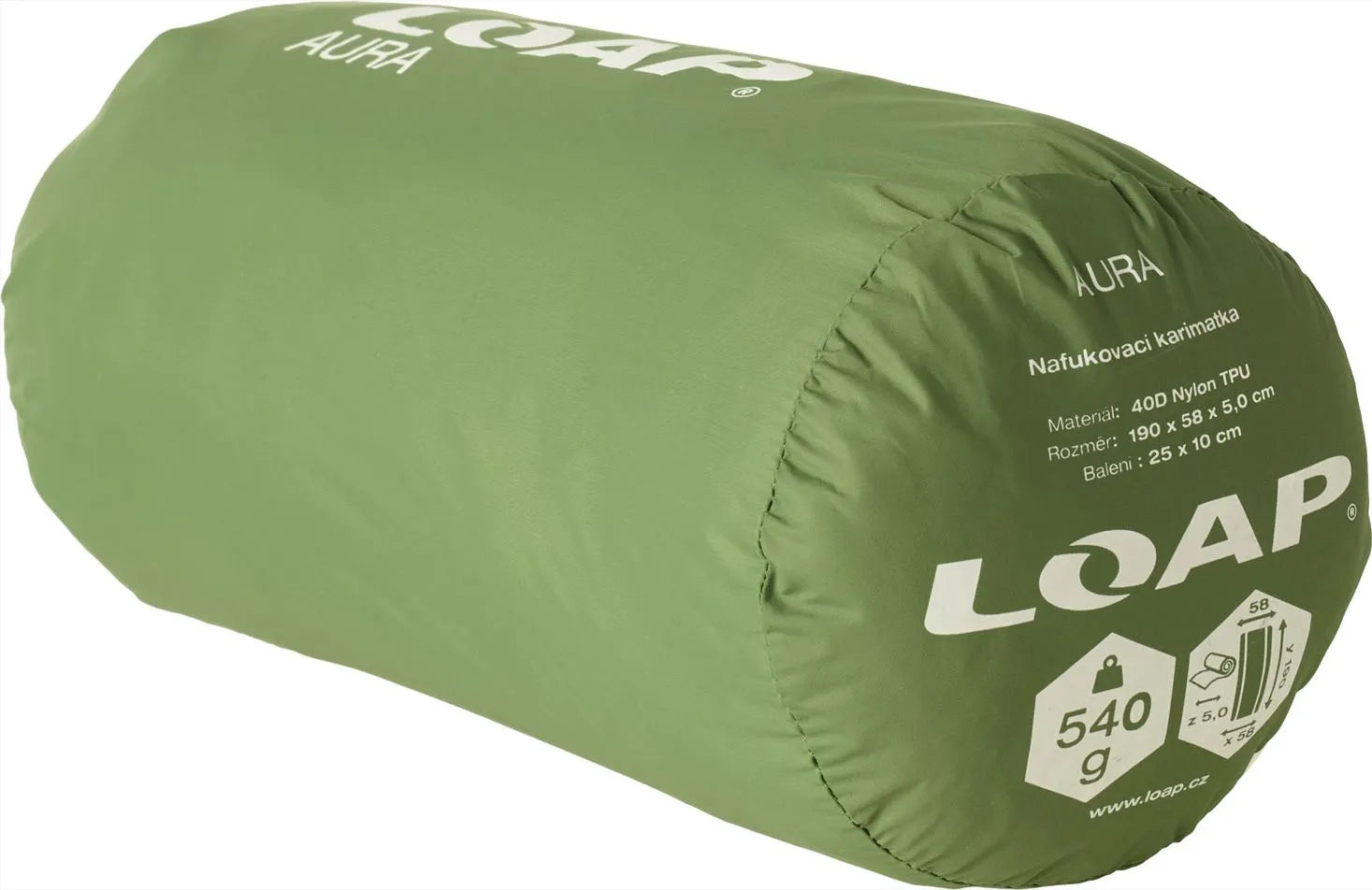 Aufblasbare Isomatte Loap Aura Grün