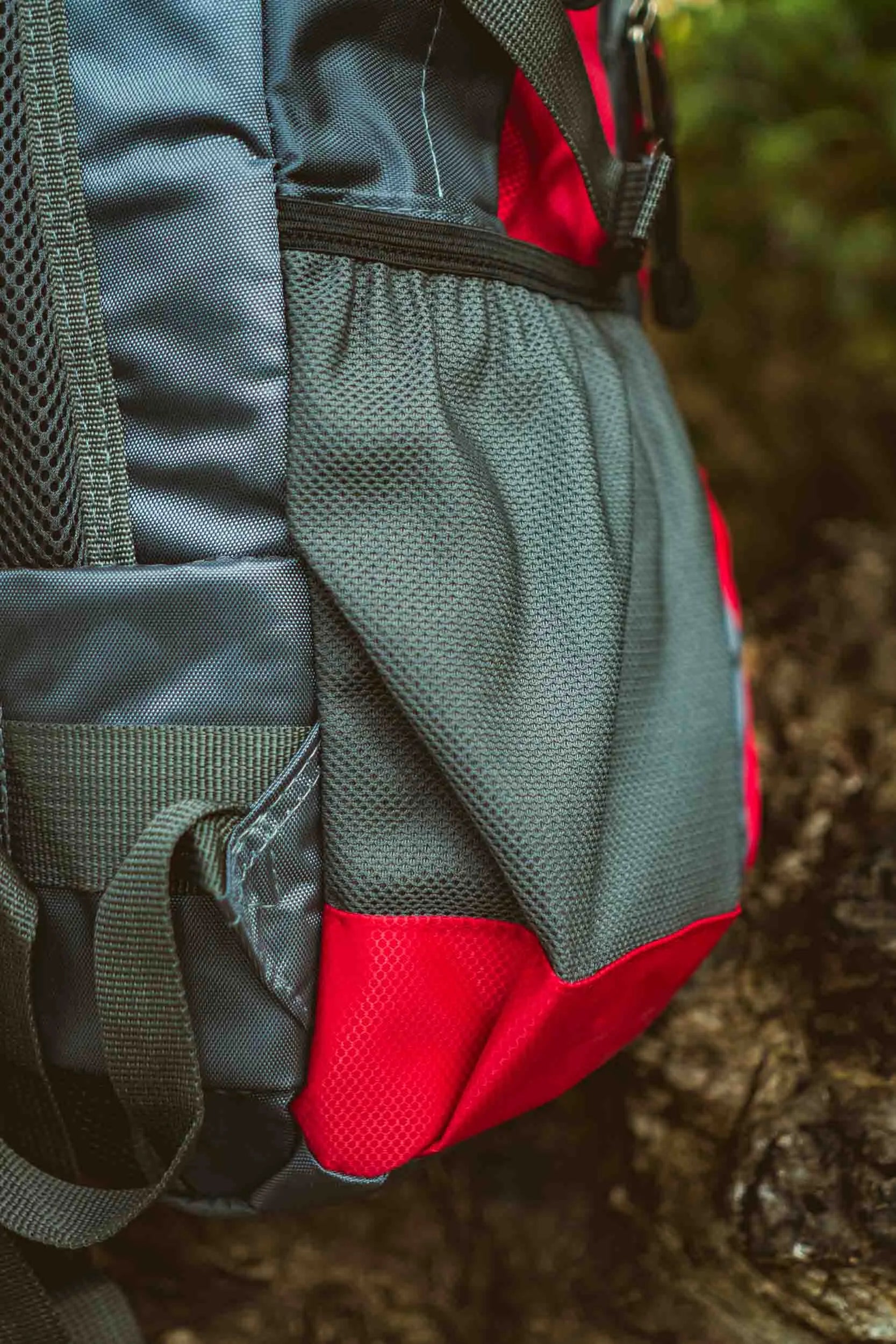 Batoh sur5al yukon turistický ruksak 50l červený