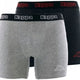 Боксерки Kappa 2-pack Dark Grey-light Grey Dark Grey/grey St.