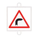Traffic Warning Sign Panel No. 11 (right Turn)