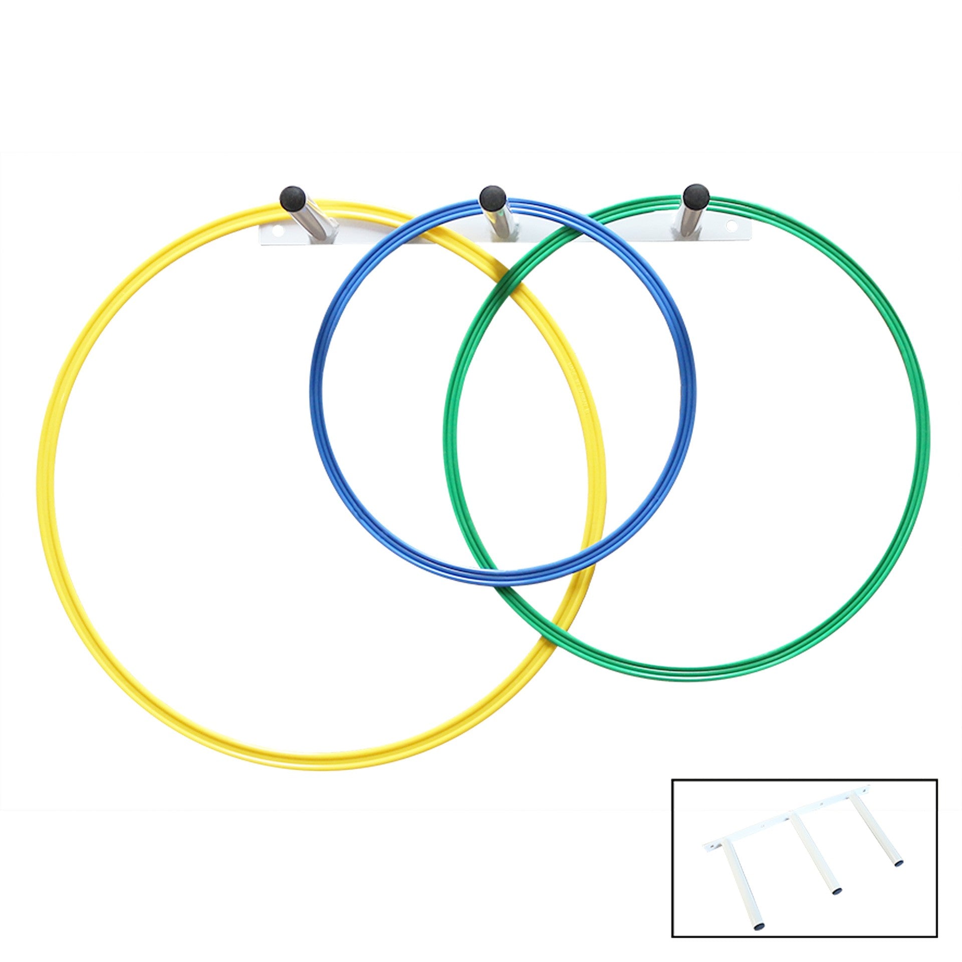 Soporte Metálico Anilla Y Cuerda Modelo Iii Multicolor