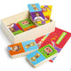 Puzzle domino in legno Cocomelon