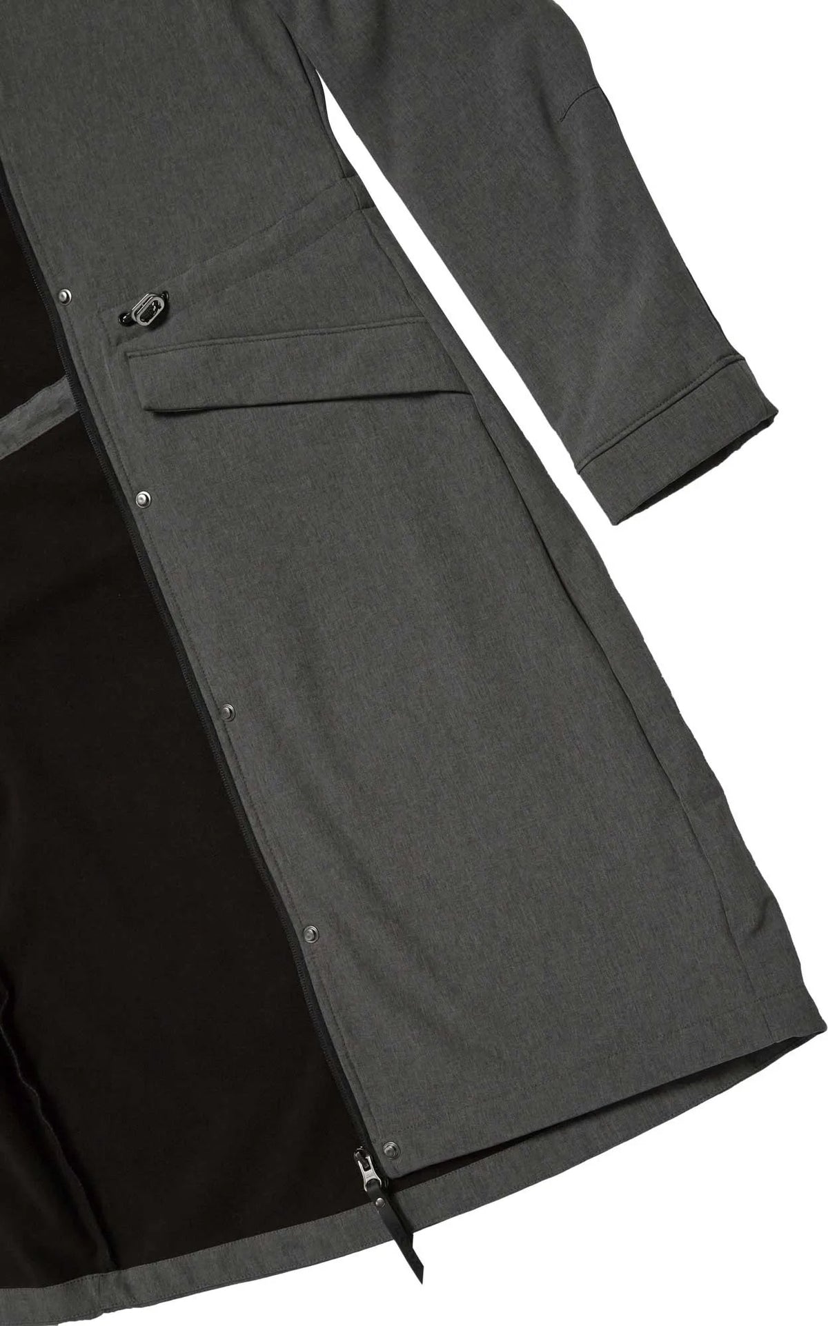 Damen Softshellmantel Loap Lunara Dunkelgrau