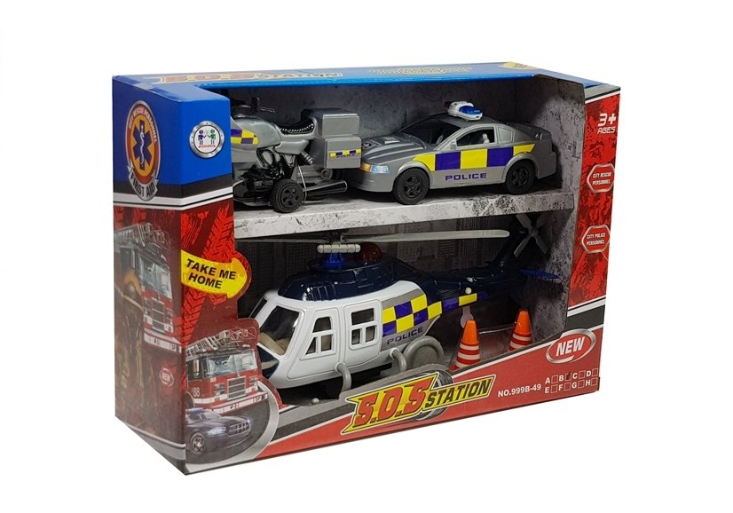 Set di polizia con luci e suoni