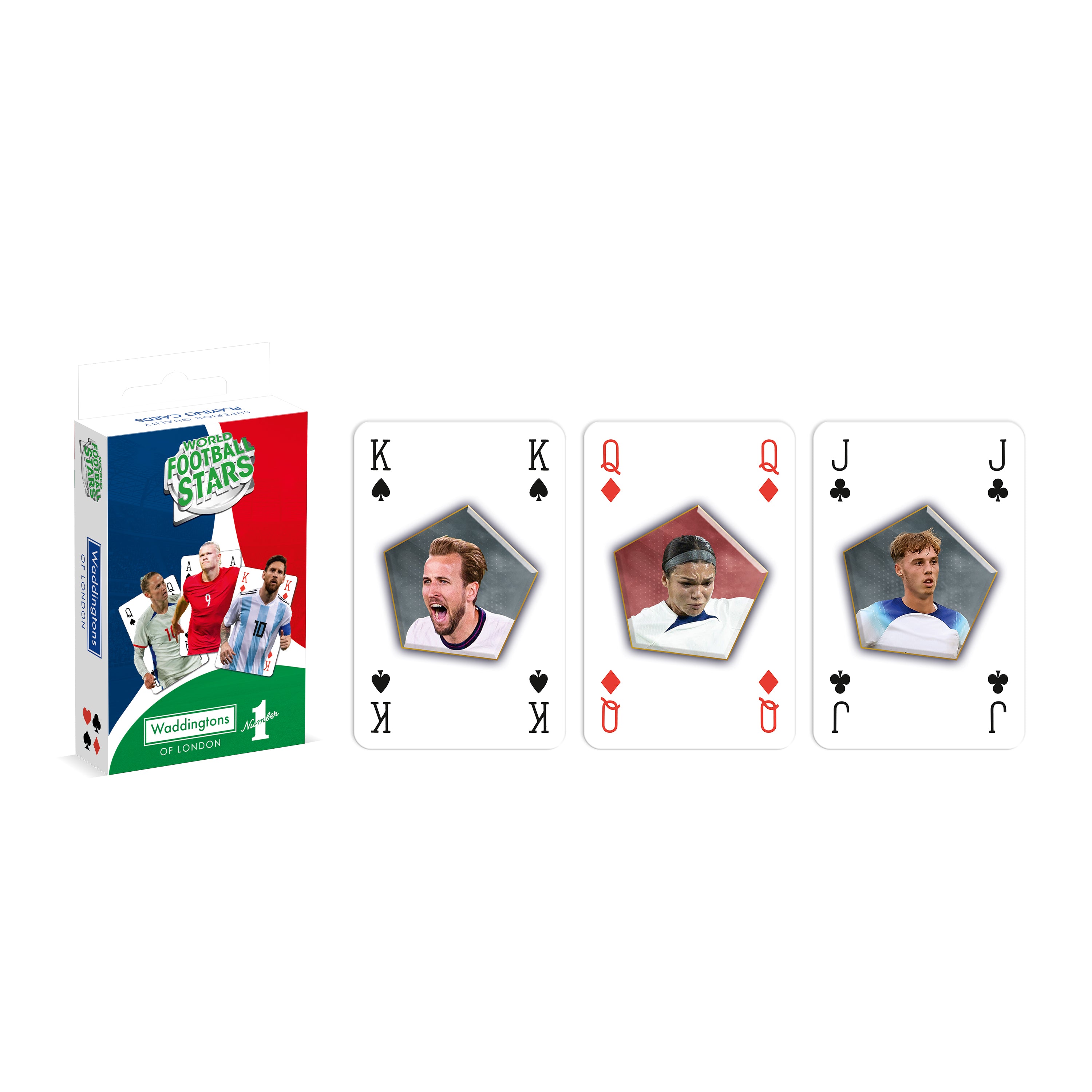 Carte da gioco Waddingtons World Football Stars