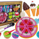 Set Of Sweets Desserts Ice Cream Cookies Accessories