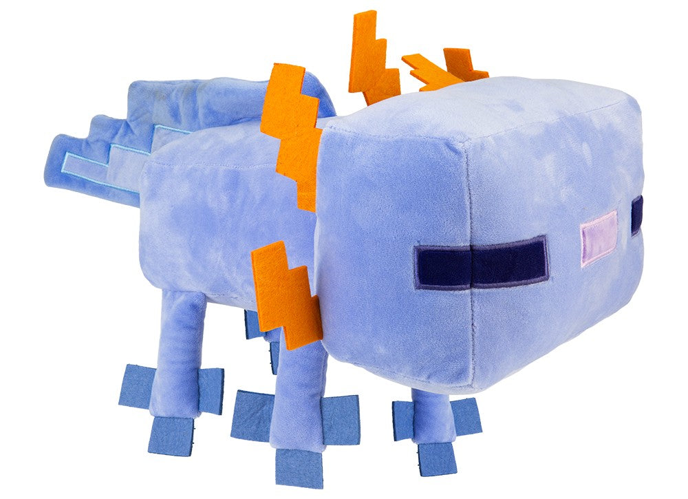 Peluche Minecraft Axolotl Bleu 44 Cm