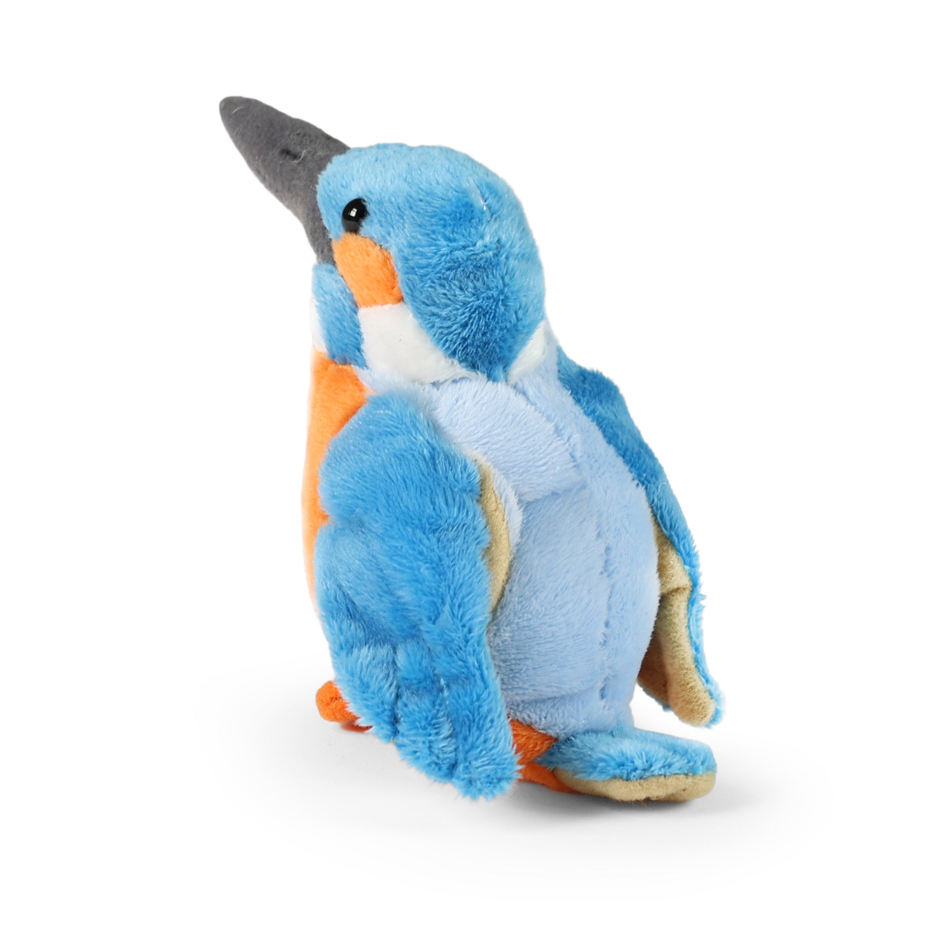 Plyšový rybárik riečny 12 cm Ekologický