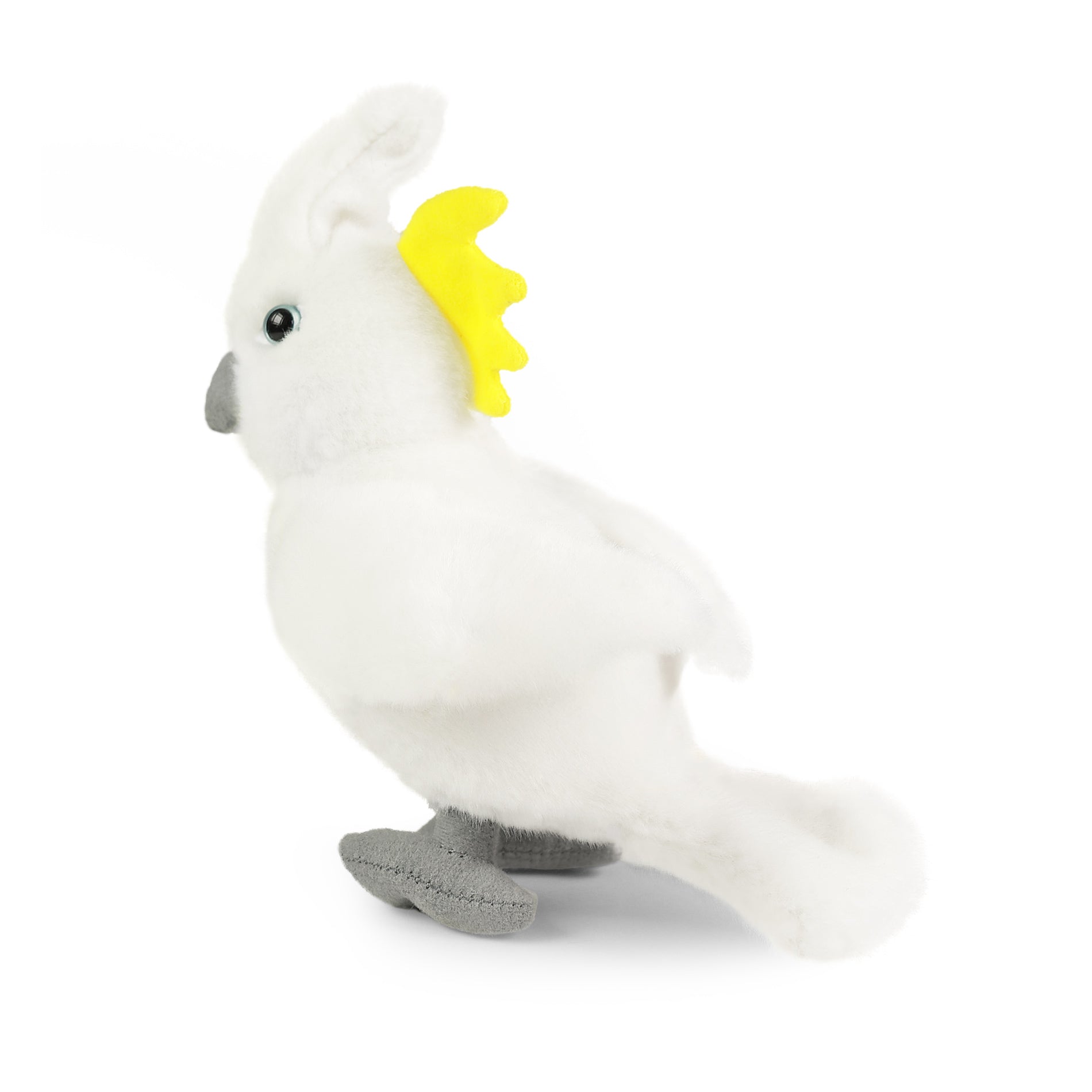 Plyšový papagáj kakadu 17 cm Ekologický