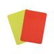 Set Red/yellow Referee Cards