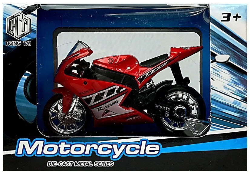 Sports Motorcycle With Sounds 1:18 4 Colors