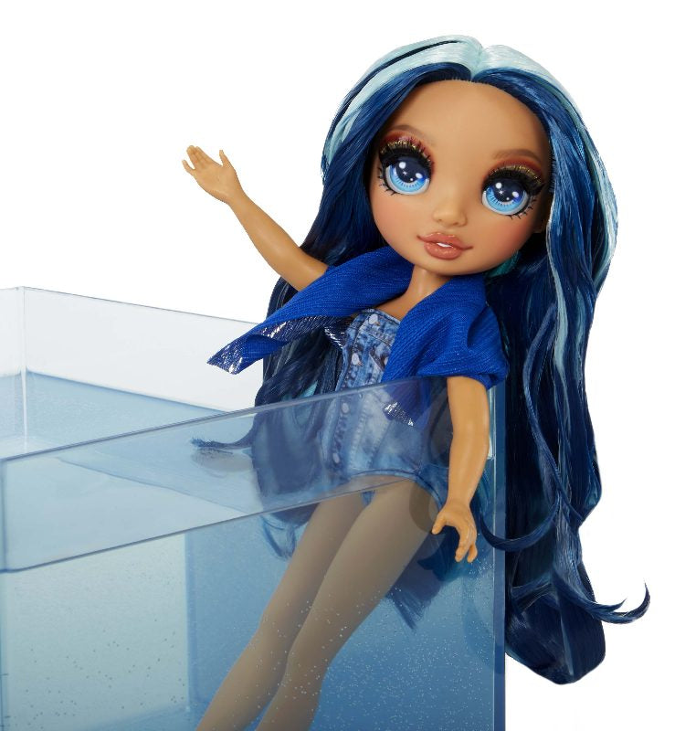 Rainbow High Fashion Doll - Skyler (blå)