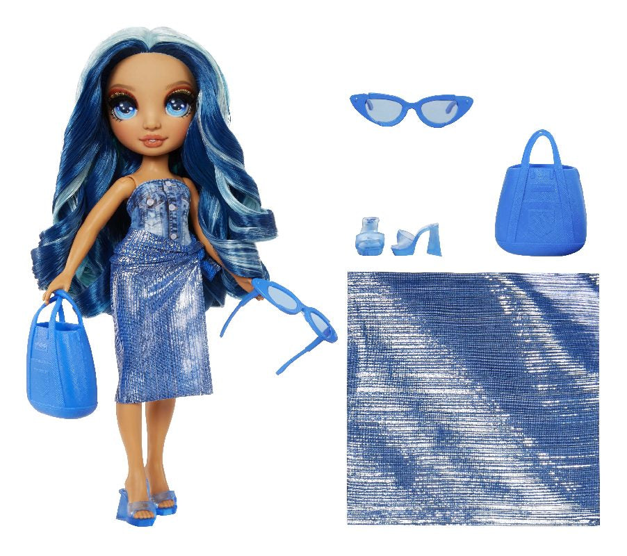 Rainbow High Fashion Doll - Skyler (blå)