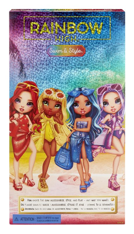Rainbow High Fashion Doll - Skyler (blå)