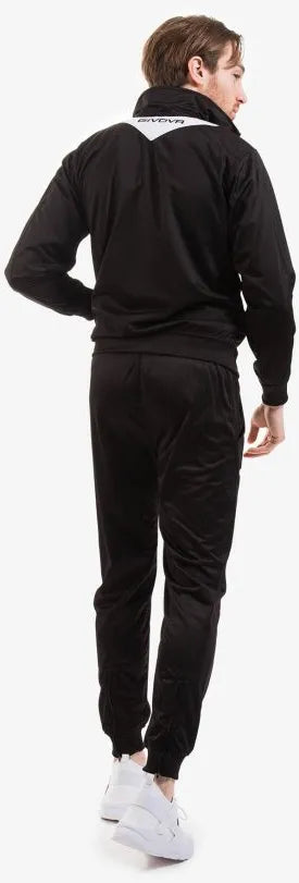 Sports Set Givova Visa Triacetato Black/white