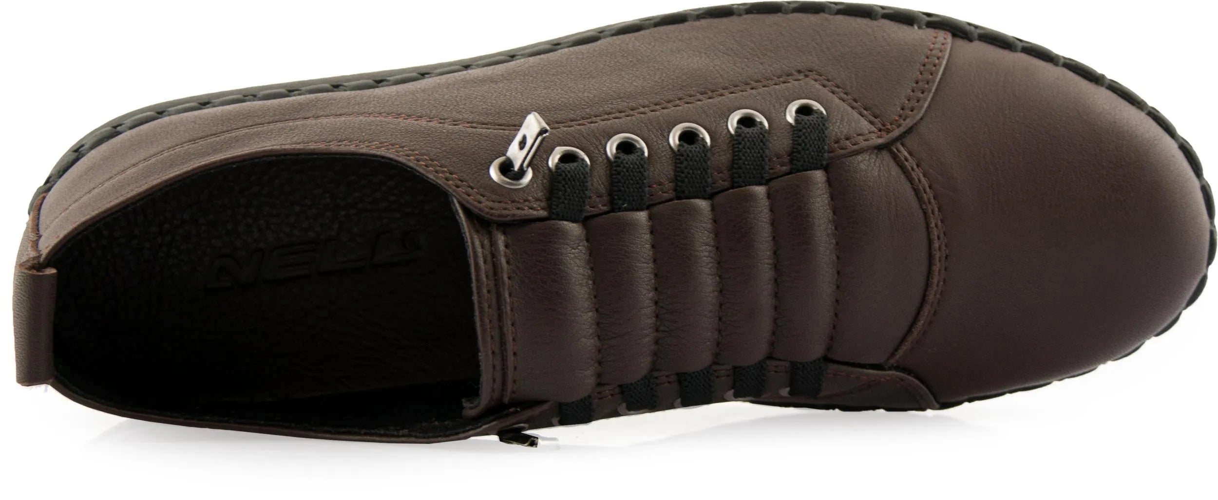 Damen-Lederschuhe Nell M6019 Braun