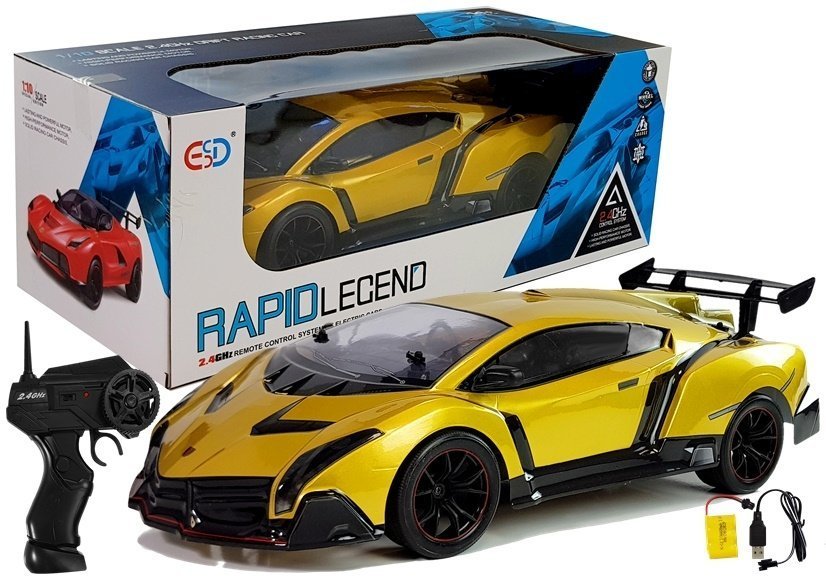 R/c Car Sport 1:10 arany