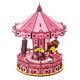 Woodcraft 3D puzzle kolotoč