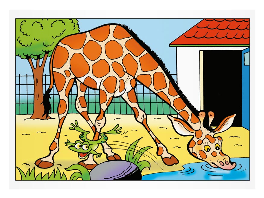 MFP Omaľovánky Návšteva Zoo