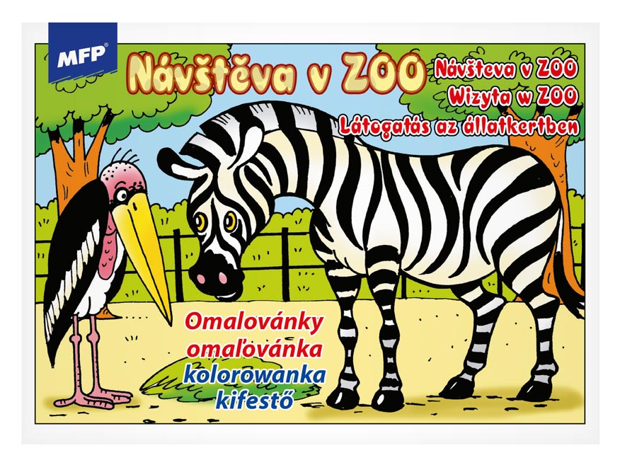 MFP Omaľovánky Návšteva Zoo