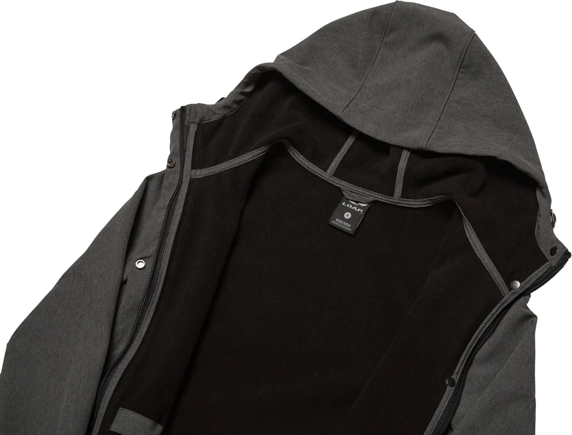 Damski płaszcz typu softshell Loap Lunara Ciemnoszary