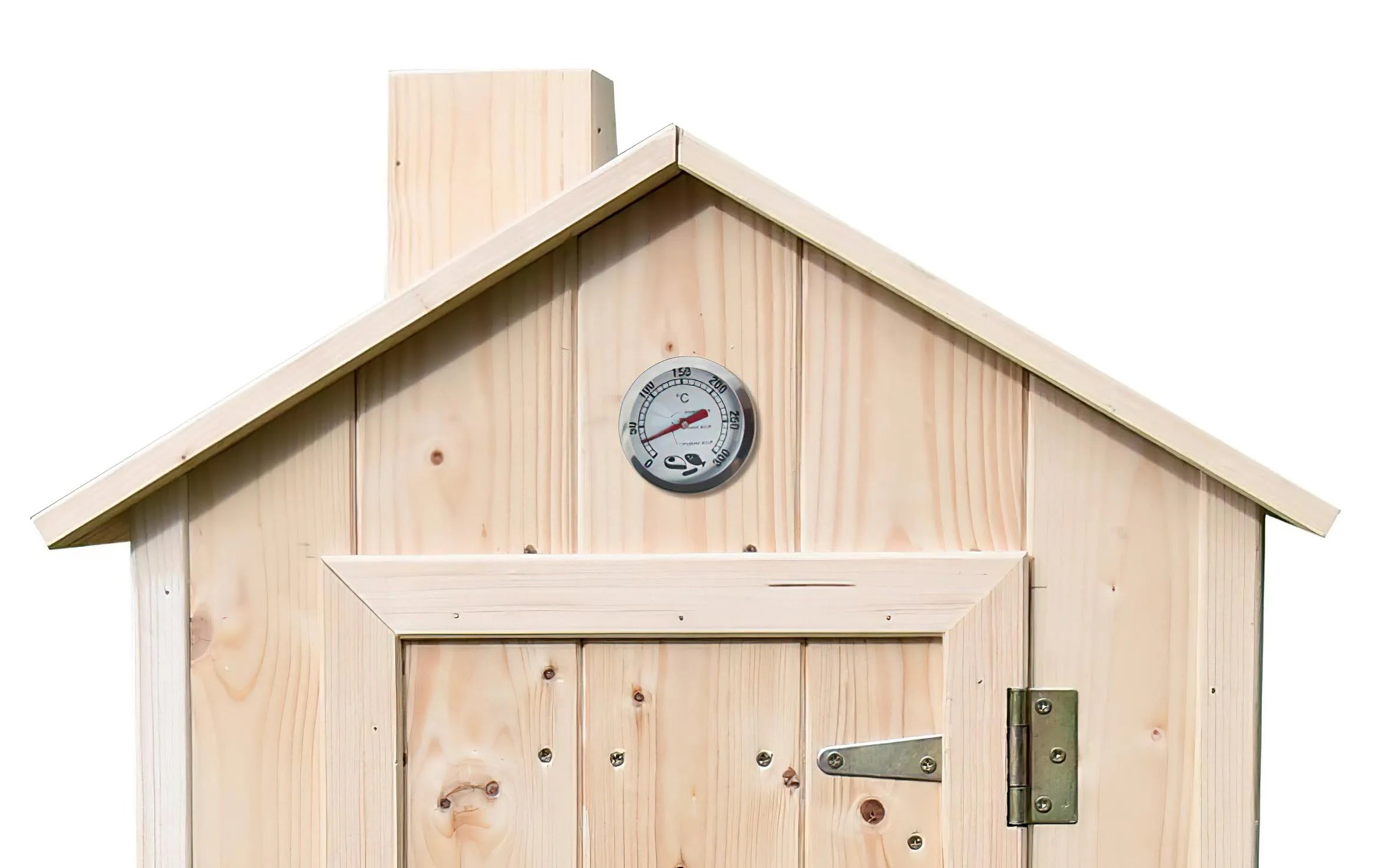 Gairdín smokehouse tohos iomlán a leagtar beag 59x49x110 cm