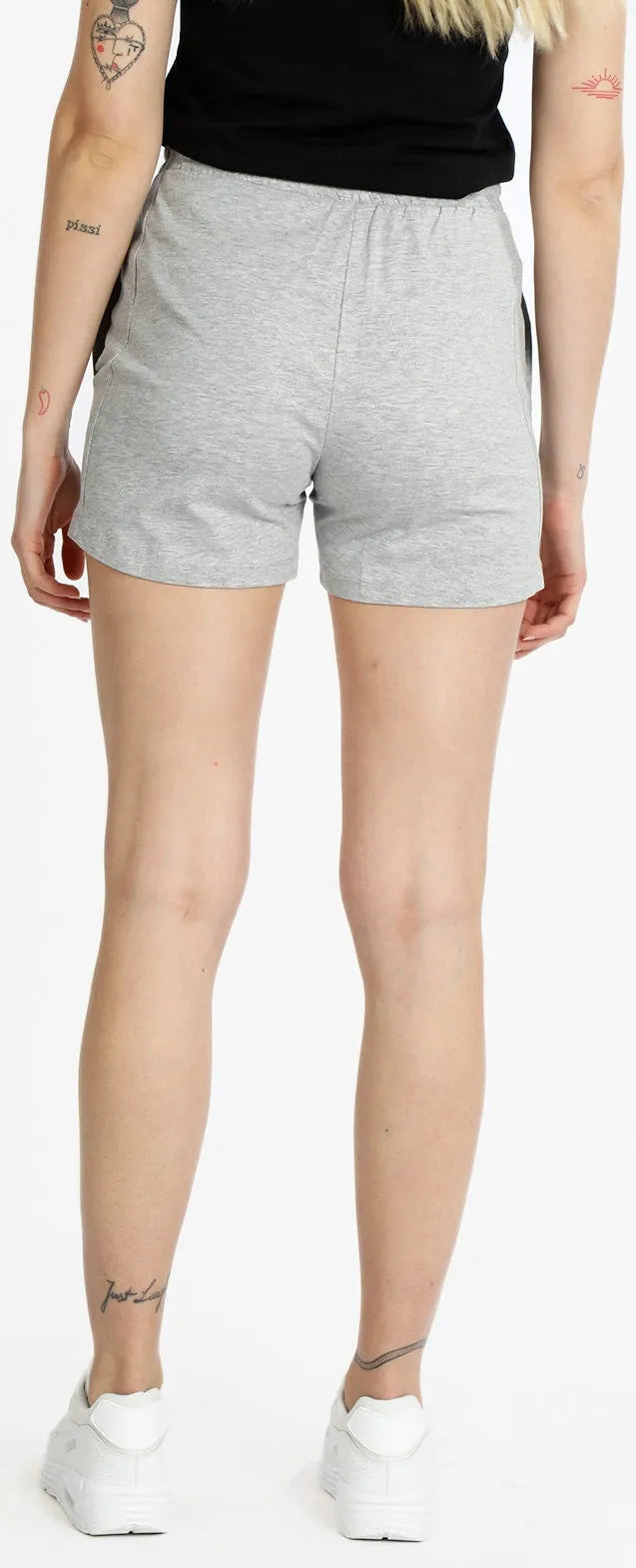 Pantaloncini donna atl. dpt bergamo grigio melange xl