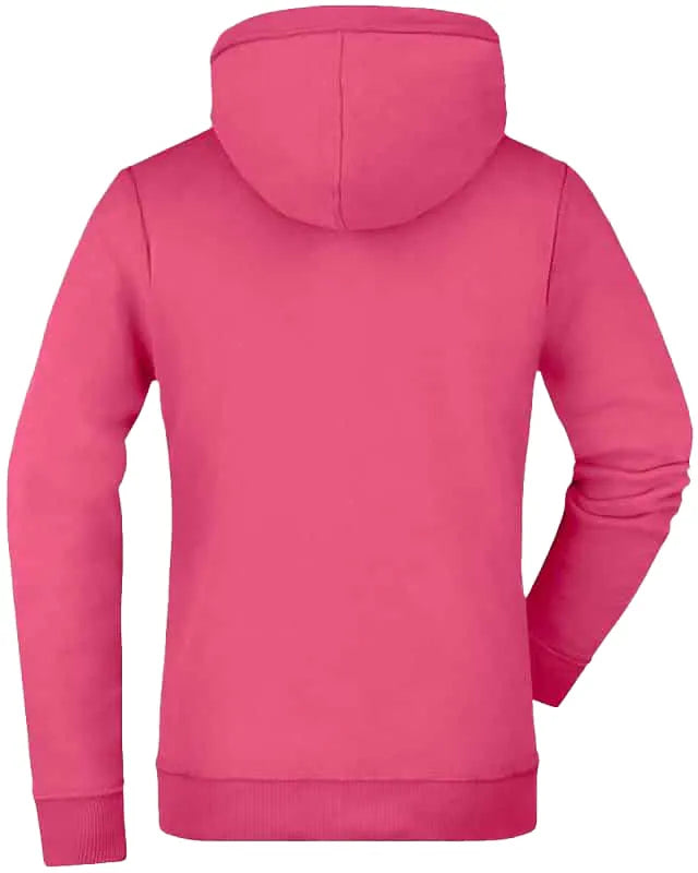 Dámská mikina James & Nicholson Vintage Hoody Pink