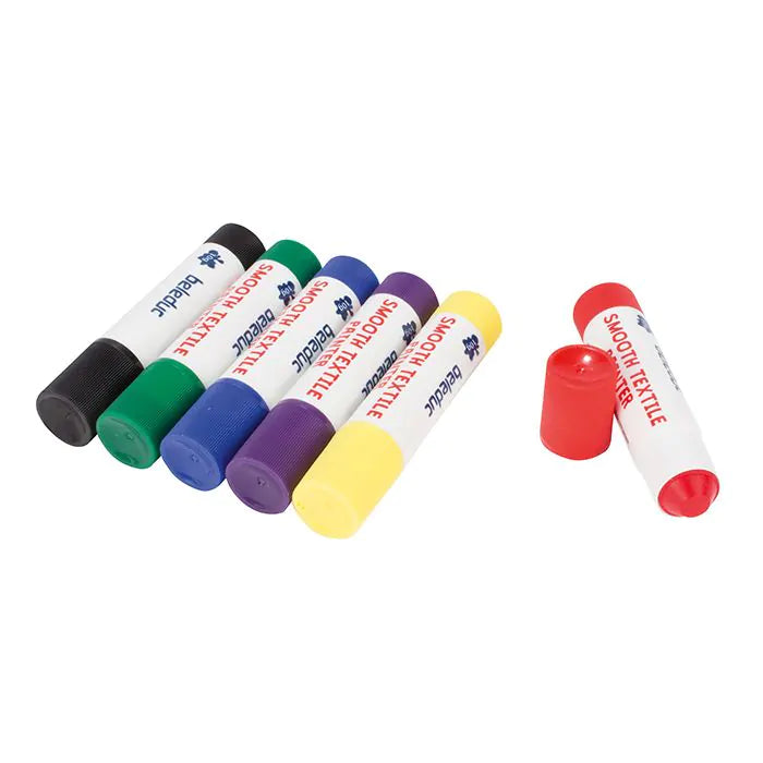 Beleduc Set Of 12 Smooth Textile Painter