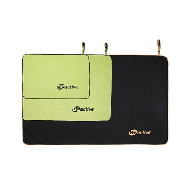 Beco Beactive Sports Towel | Lie Green/black