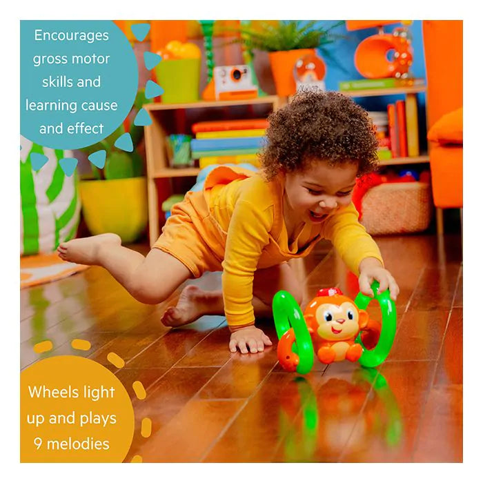 Играчка Bright Starts Roll & Glow Monkey