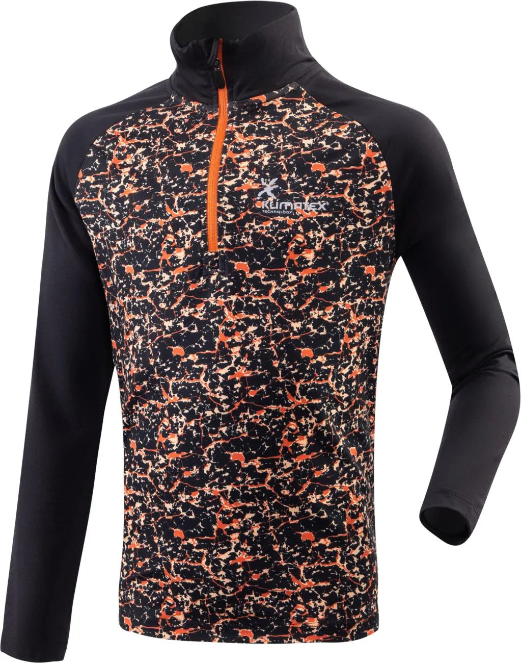 Hanorac Outdoor pentru copii Klimatex Hael Negru