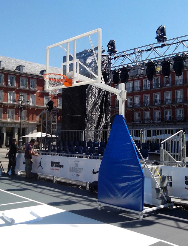 Protectores De Juegos Para Cestas Forma Minibasket Triangular