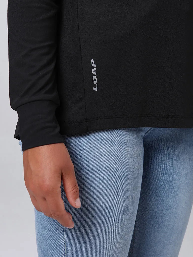 Dámske tričko Loap byrcela black xl
