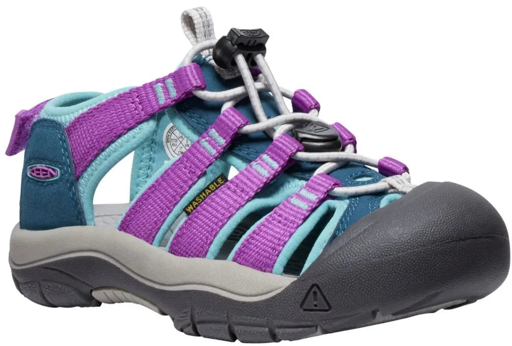 Keen jr newport boundless legion blue/willowherb purple 27-28