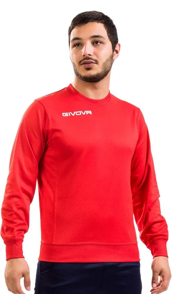 Sweatshirt Desportiva Givova Polarfleece One Vermelho