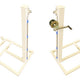 Set Bastones De Tenis De Aluminio Muebles De Tenis 80x80mm Sección Cuadrada
