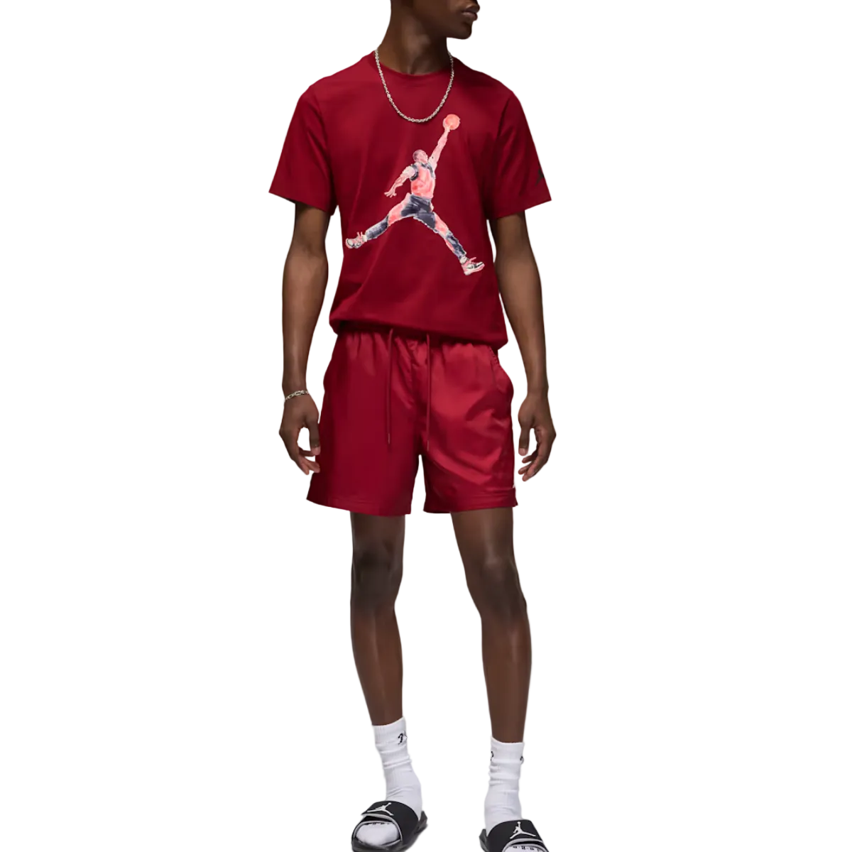 Air Jordan Essentials Poolside Team Red Shorts