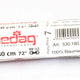 Pedag Laces Flat Wide 180 см черни