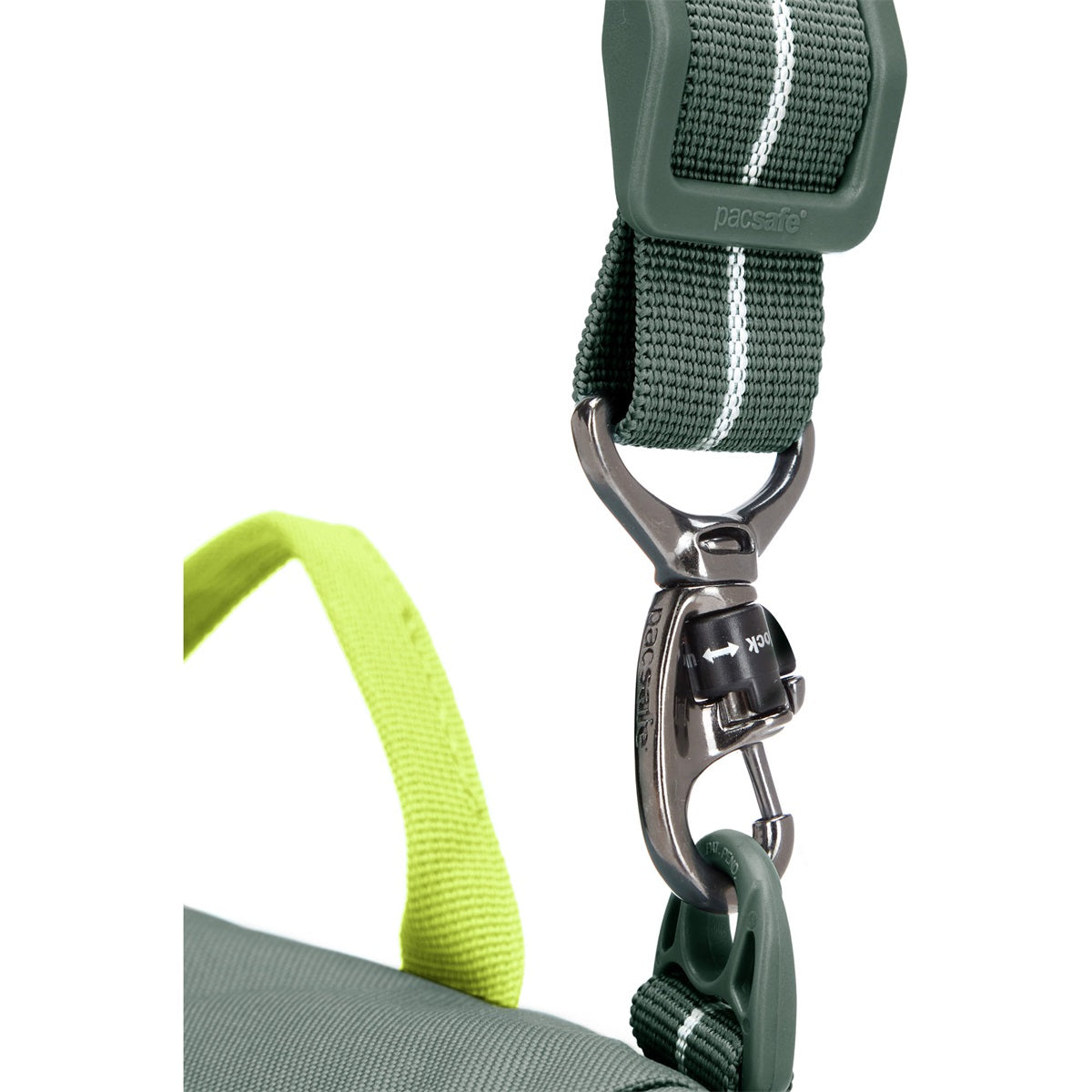 Pacsafe Go Saddle Crossbody Spruce Green
