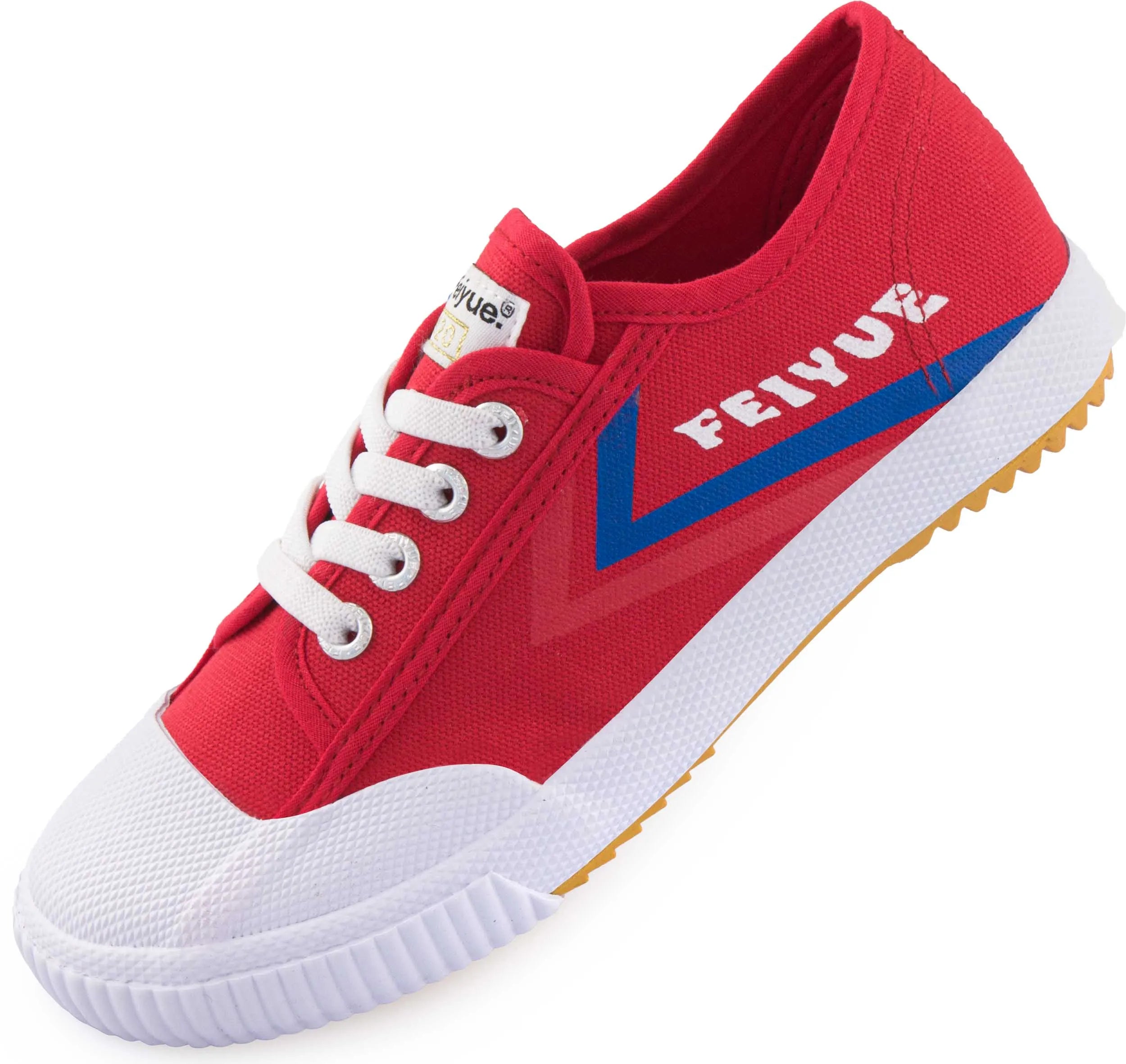 Chaussures Enfant Feiyue Jr Toile Rouge