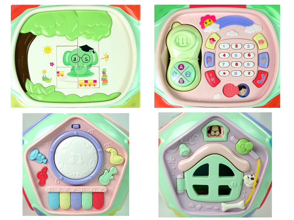 Interactive Telephone Sorter Learning Shapes Numbers Piano